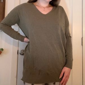 Charlotte Russe green long sleeve top